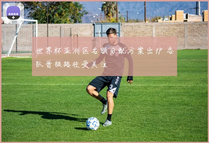 世界杯亚洲区名额分配方案出炉 各队晋级路径受关注